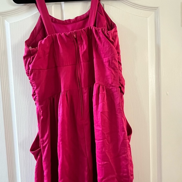 Teeze Me Pink Ruffled Midi Dress - Picture 3 of 3
